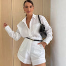 Conjunto feminino - Blusa e Shorts