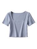Blusa Decote Quadrado
