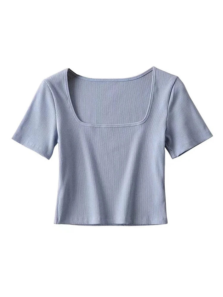 Blusa Decote Quadrado