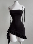 Vestido Curto Tomara que Caia