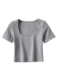 Blusa Decote Quadrado