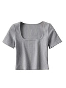 Blusa Decote Quadrado