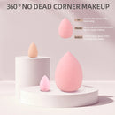 Kit de Pincéis e Esponjas de Maquiagem