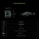 Mouse gamer com fio Razer Deathadder Viper Standard