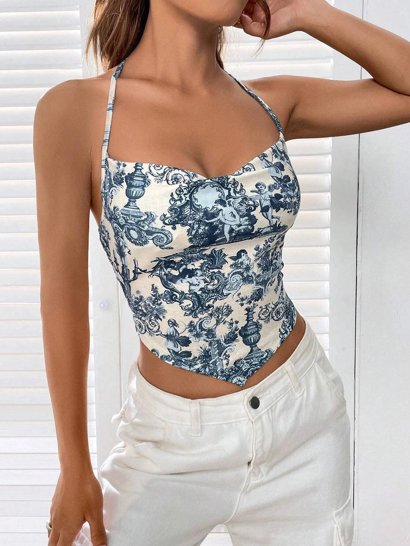 Blusa cropped