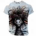 Camiseta Masculina Casual Estampada