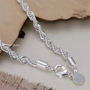 Pulseira de prata/aço