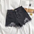 Shorts jeans cinta alta