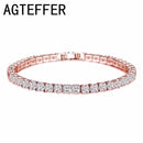 Bracelete em Prata com Cristal