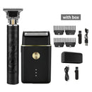 Máquina de Cortar Cabelo e Barba Profissional Recarregável