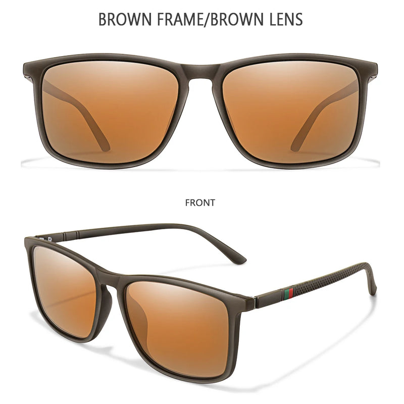 Óculos de Sol Polarizados Quadrados