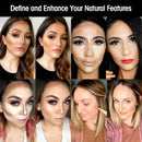 Paleta de Corretivo com 10 Cores