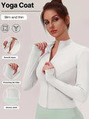 Jaqueta Feminina Esportiva com Zíper