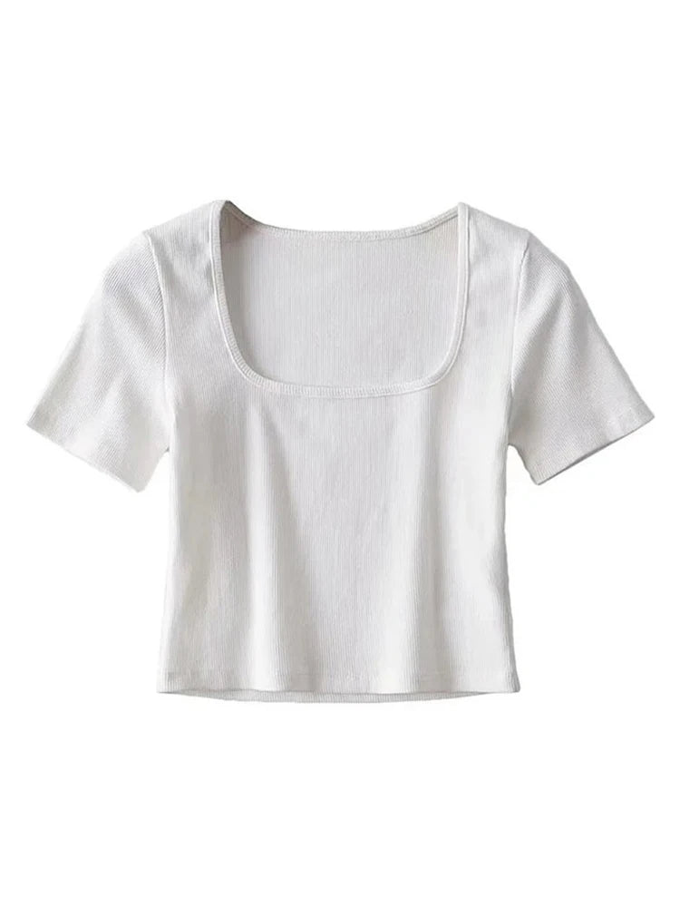 Blusa Decote Quadrado