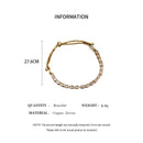 Pulseira com Cristais