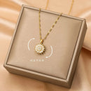 Colar Girassol ZAKOL