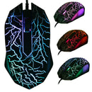 Teclado e Mouse Gamer com Luz Multicolor