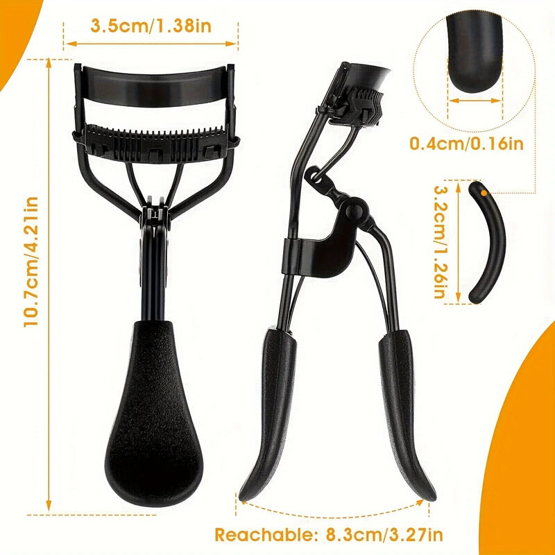 Curvador de Cílios Profissional em Aço Inox