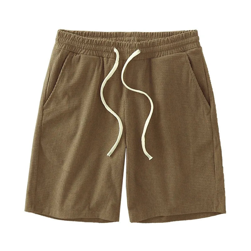 Shorts Masculino Casual em Poliéster –