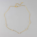 Colares de aço zircônia cúbica