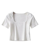 Blusa Decote Quadrado