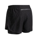 Shorts de corrida masculinos 2 em 1