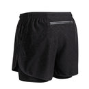 Shorts de corrida masculinos 2 em 1