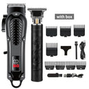 Máquina de Cortar Cabelo e Barba Profissional Recarregável