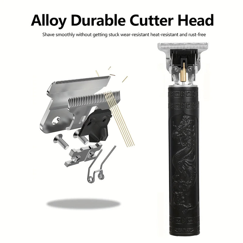 Máquina de Cortar Cabelo e Barba Profissional Recarregável