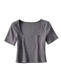 Blusa Decote Quadrado