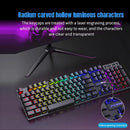 Teclado e Mouse Gamer com Luz Multicolor