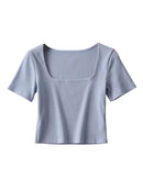 Blusa Decote Quadrado