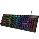 Teclado e Mouse Gamer com Luz Multicolor