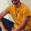 Colar Vnox com Inicial em Barra