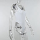 Body de malha sem mangas