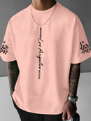 Camiseta Masculina Casual Estampada
