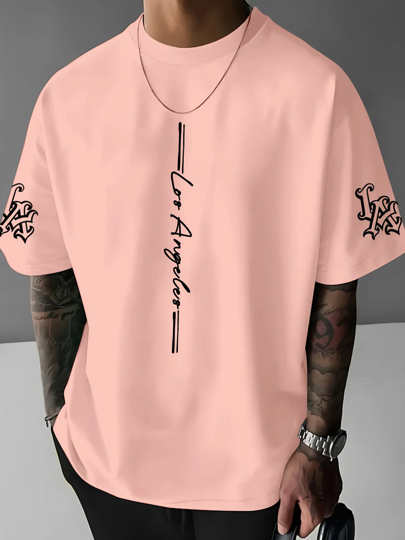 Camiseta Masculina Casual Estampada