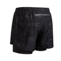 Shorts de corrida masculinos 2 em 1