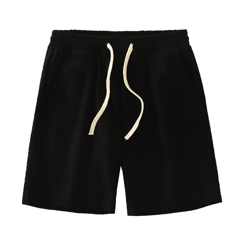 Shorts Masculino Casual em Poliéster –