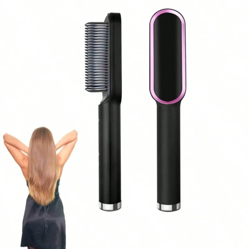 Escova Alisadora Elétrica Cerâmica