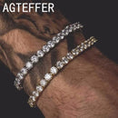 Bracelete em Prata com Cristal